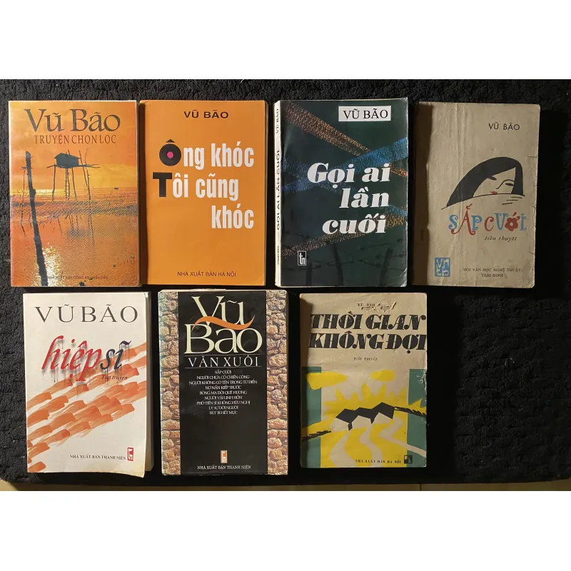 7 cuốn của nhà văn Vũ Bão( 6 cuốn có chữ ký) 1038183