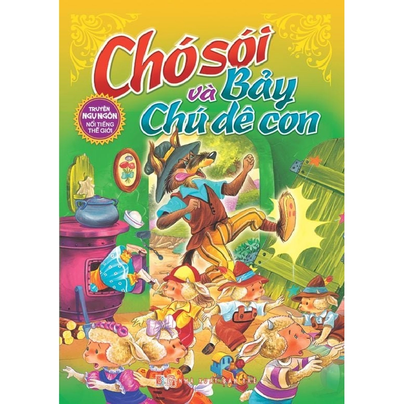 Chó sói và bảy chú dê con 150 k (HH) Mới 100% HCM.PO Độc quyền - Thiếu nhi - Chiết khấu cao 344556