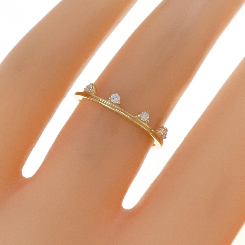 Nhẫn kim cương 18KYG - Hàng hiệu Authentic 854019