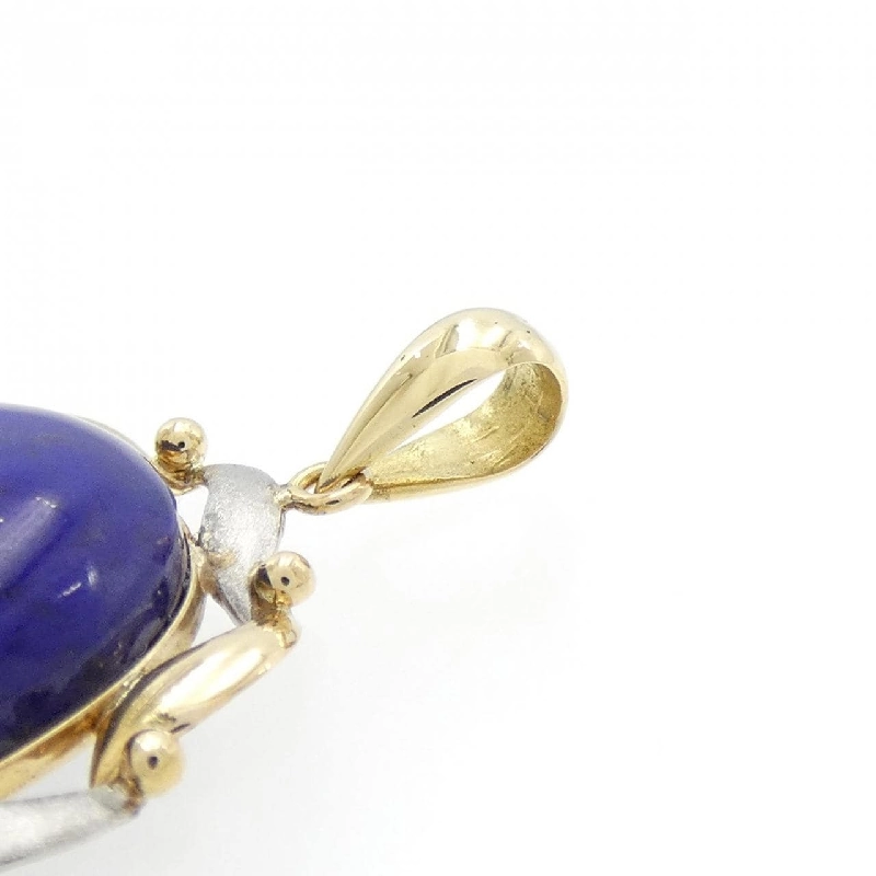 K18YG/PT Lapis Lazuli Pendant - Hàng hiệu Authentic 864125