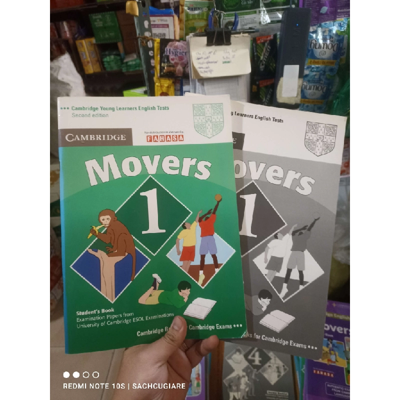 Movers 1 Student's book + answer viết chì mới 80% Sách tự học tiếng Anh HCM2702 930098