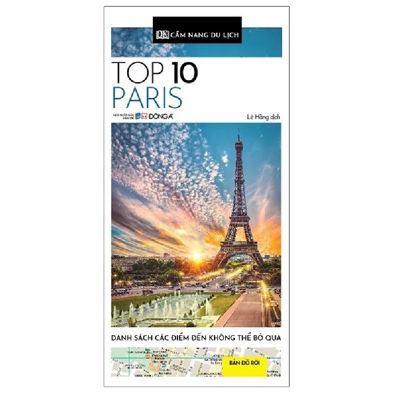 Cẩm Nang Du Lịch - Top 10 Paris - DK 691534