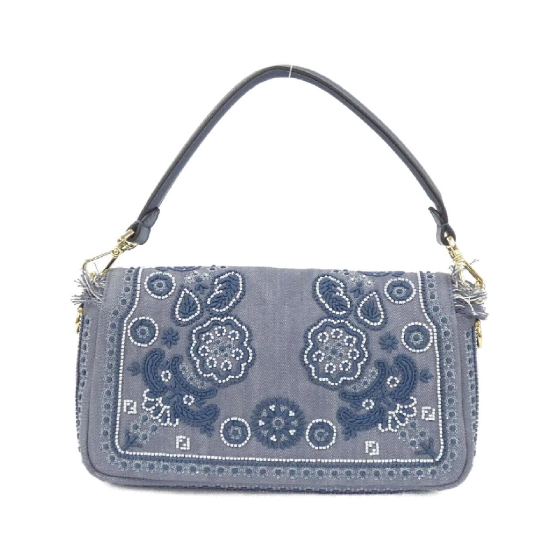 【Sản phẩm mới】Túi Fendi BAGUETTE DENIM 8BR600 AUT7 617128