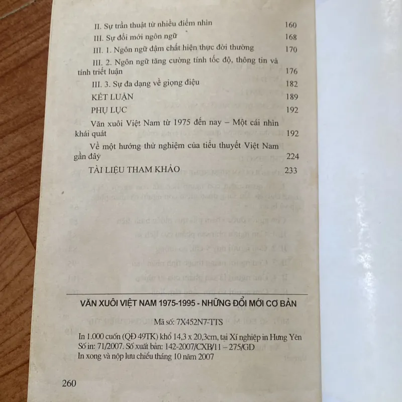 VĂN XUÔI VIỆT NAM 1975 - 1995 NHỮNG ĐỔI MỚI CƠ BẢN  1041665