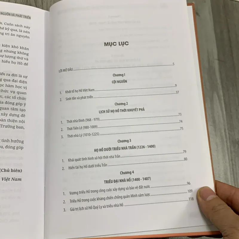 Họ hồ việt nam, cội nguồn và phát triển. 3a5 757038