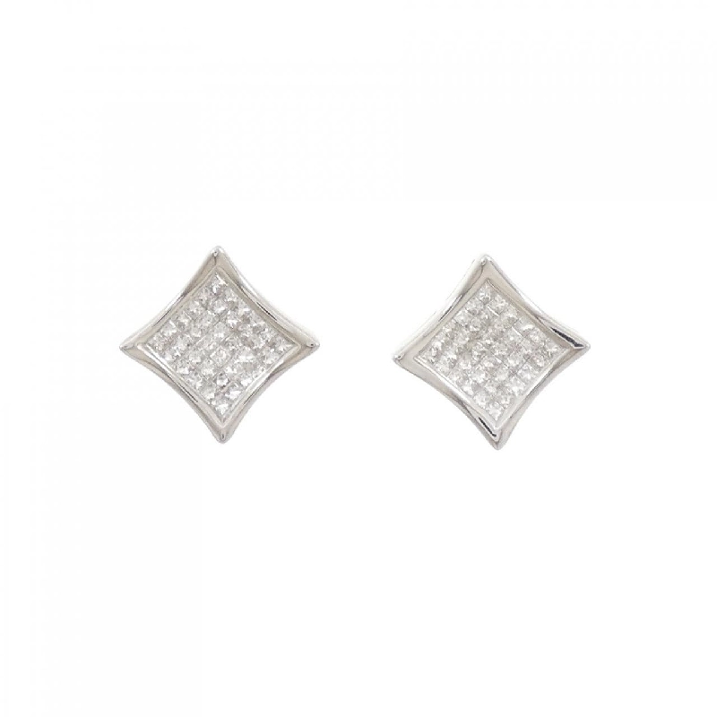 K18WG Bông tai kim cương Pavé 1.00CT - Hàng hiệu Chính hãng 867449