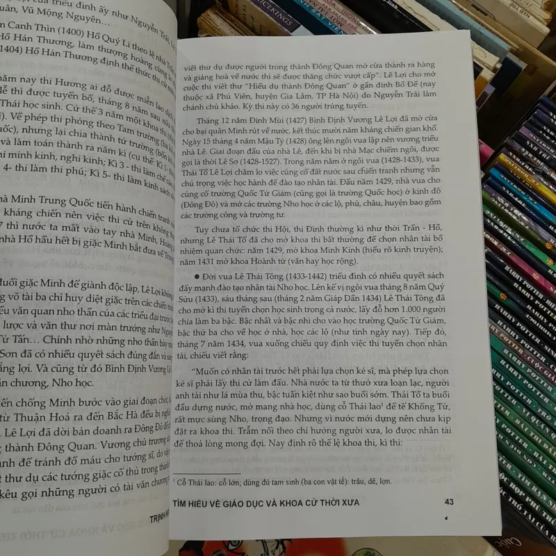 TÌM HIỂU GIÁO DỤC VÀ KHOA CỬ THỜI XƯA - TRỊNH HOÀNH 730349