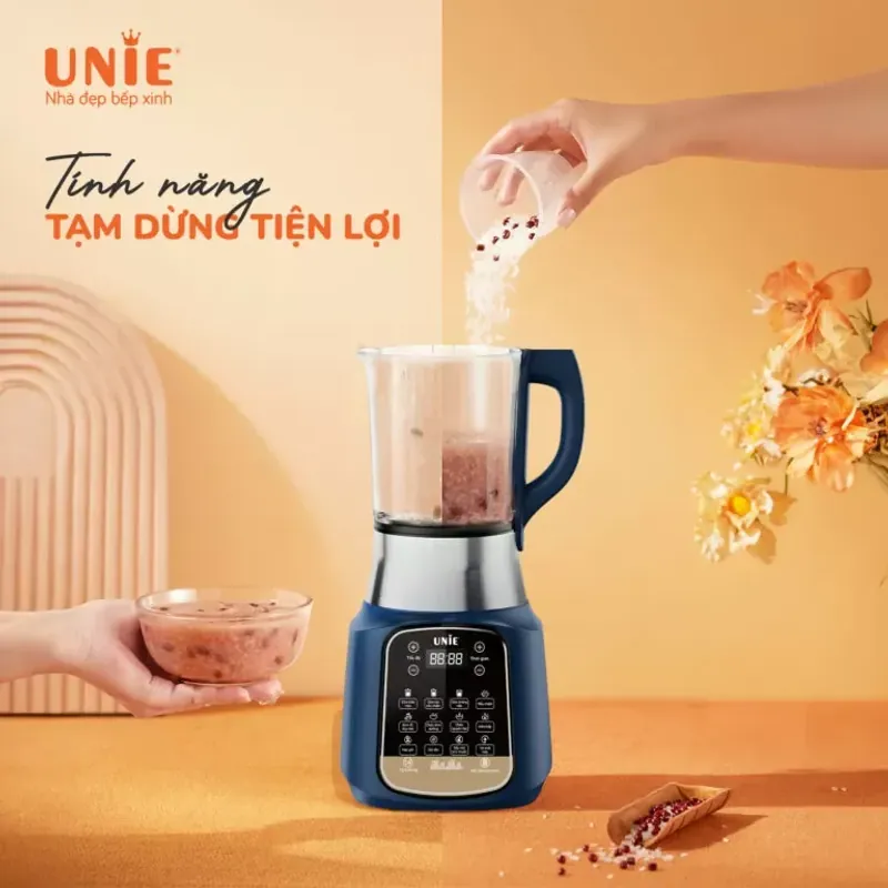 🌟 Máy Làm Sữa Hạt UNIE VX – Sang Trọng, 14 Chức Năng Cảm Ứng 675042