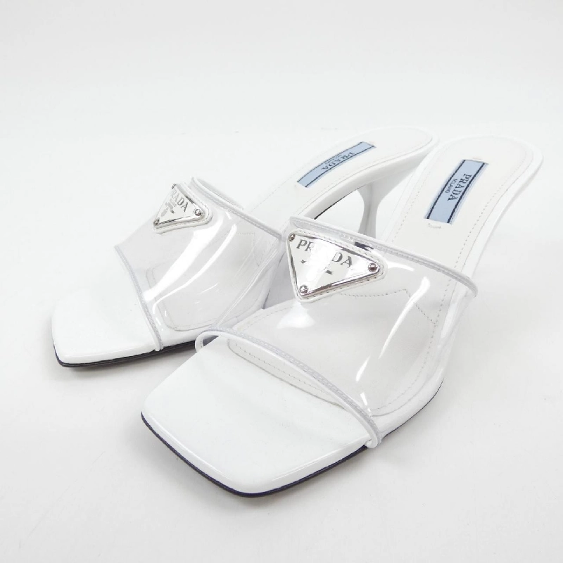 Giày sandal PRADA logo hình tam giác 1XX644 656527