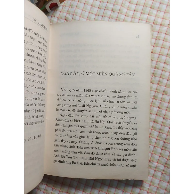 VỊ GIÁO SƯ VÀ ẨN SĨ ĐƯỜNG • Bút ký của Giáo sư Hà Minh Đức • Bản in năm 1996 763829