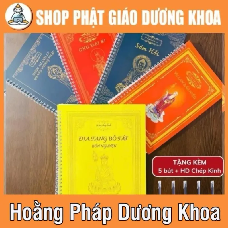 VỞ CHÉP KINH CHỮ  MỜ CHÚ ĐẠI BI 778282