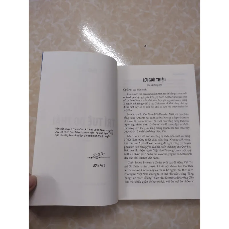 Sách: Trí tuệ Do Thái - TG: Eran Katz - Sách thật, mới 95% 735099