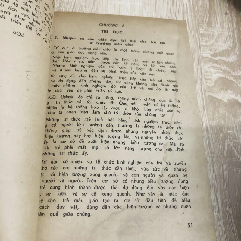 GIÁO DỤC HỌC MẪU GIÁO 1977 932008