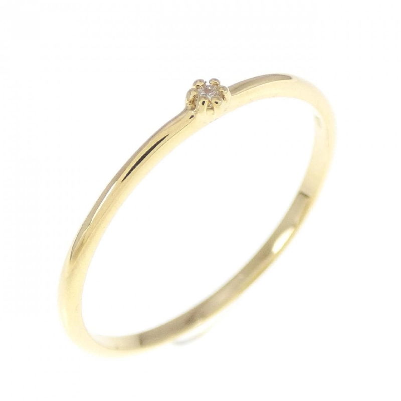 Nhẫn kim cương K18YG 0.01CT - Hàng hiệu Authentic 856735