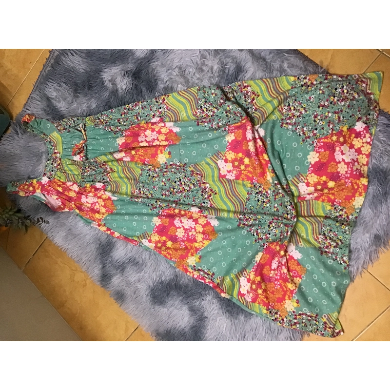 Đẫm maxi thun cotton hoa 524721