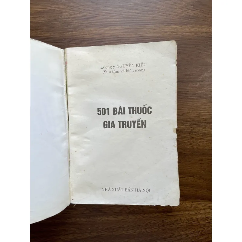 501 bài thuốc gia truyền - Lương y Nguyễn Kiều 1001274