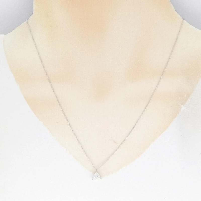 Dây chuyền kim cương PT 0.500CT F SI2 cắt hình fancy - Hàng hiệu Authentic 874945