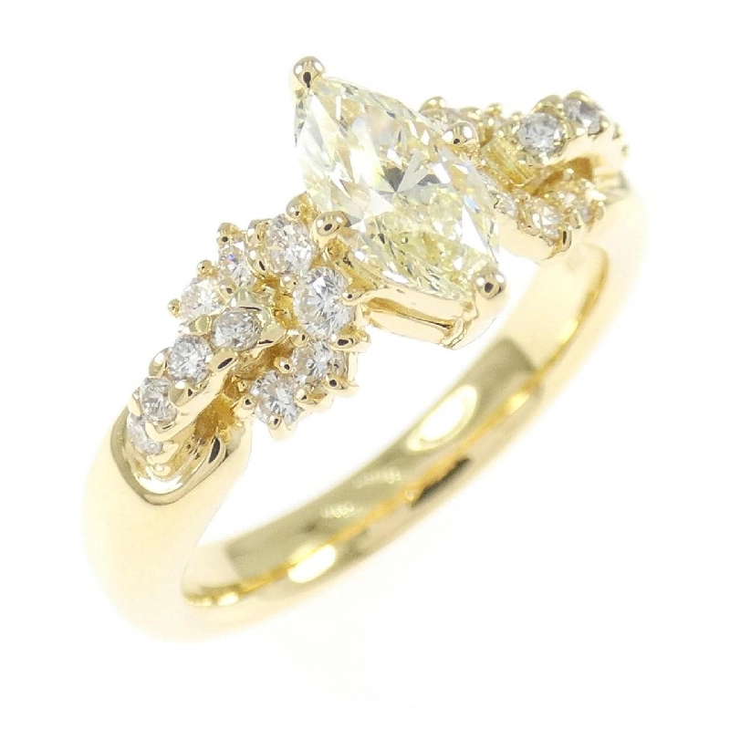 Nhẫn kim cương K18YG 0.61CT - Hàng hiệu Authentic 851763