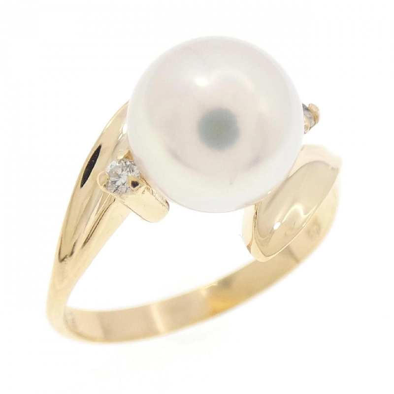 Nhẫn ngọc trai Akoya K18YG 7.8mm 667849