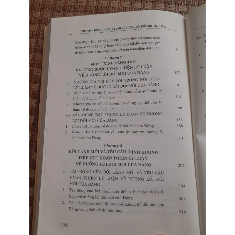 LÝ LUẬN VỀ ĐƯỜNG LỐI ĐỔI MỚI CỦA ĐẢNG 779053