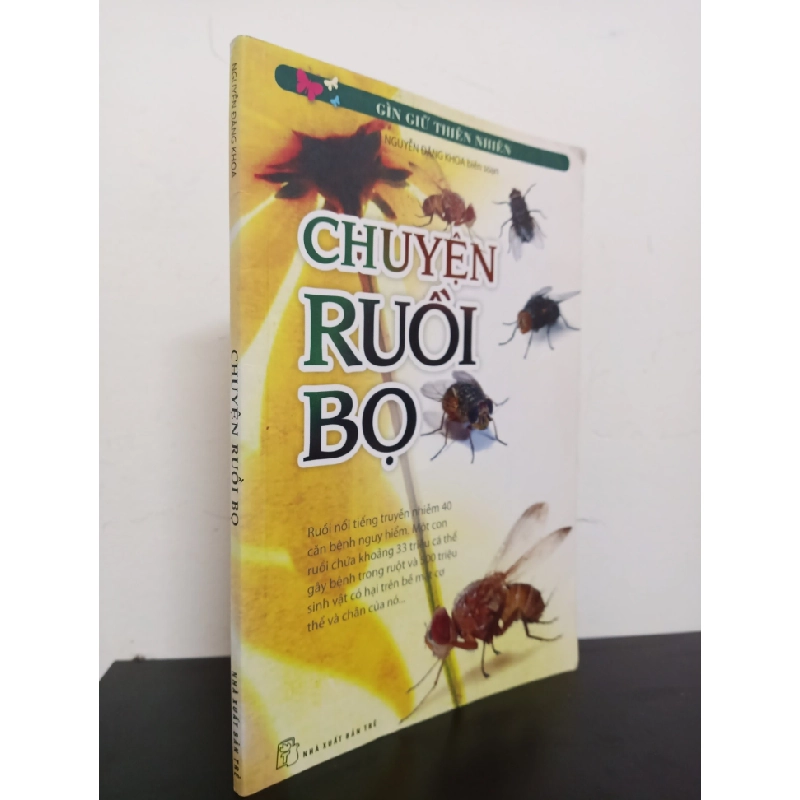 [Phiên Chợ Sách Cũ] Gìn Giữ Thiên Nhiên - Chuyện Ruồi Bọ - Nguyễn Đăng Khoa 0601 402896