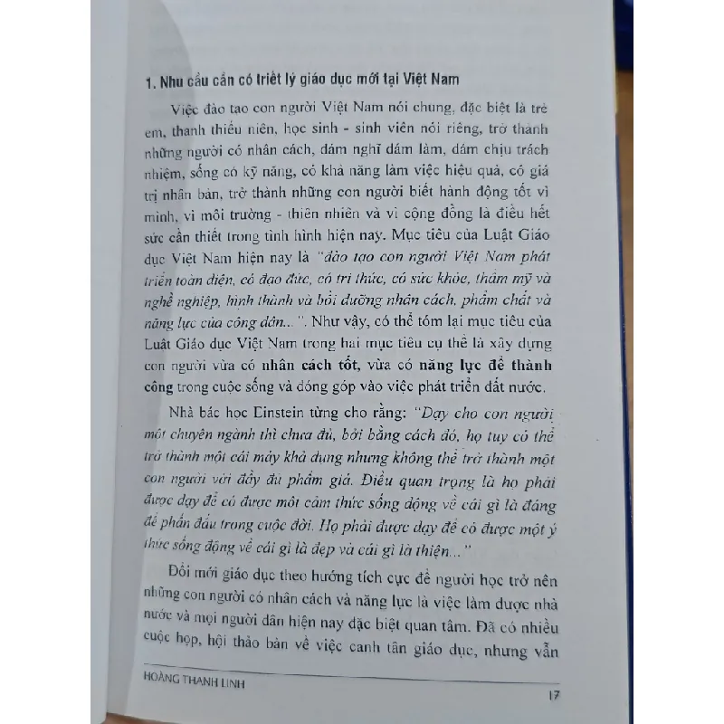 Giáo dục thành nhân - Hoàng Thanh Linh 598475