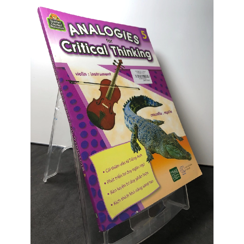 Analogies for critical thinking 5 2018 mới 90% bẩn nhẹ HPB0709 HỌC NGOẠI NGỮ 272276