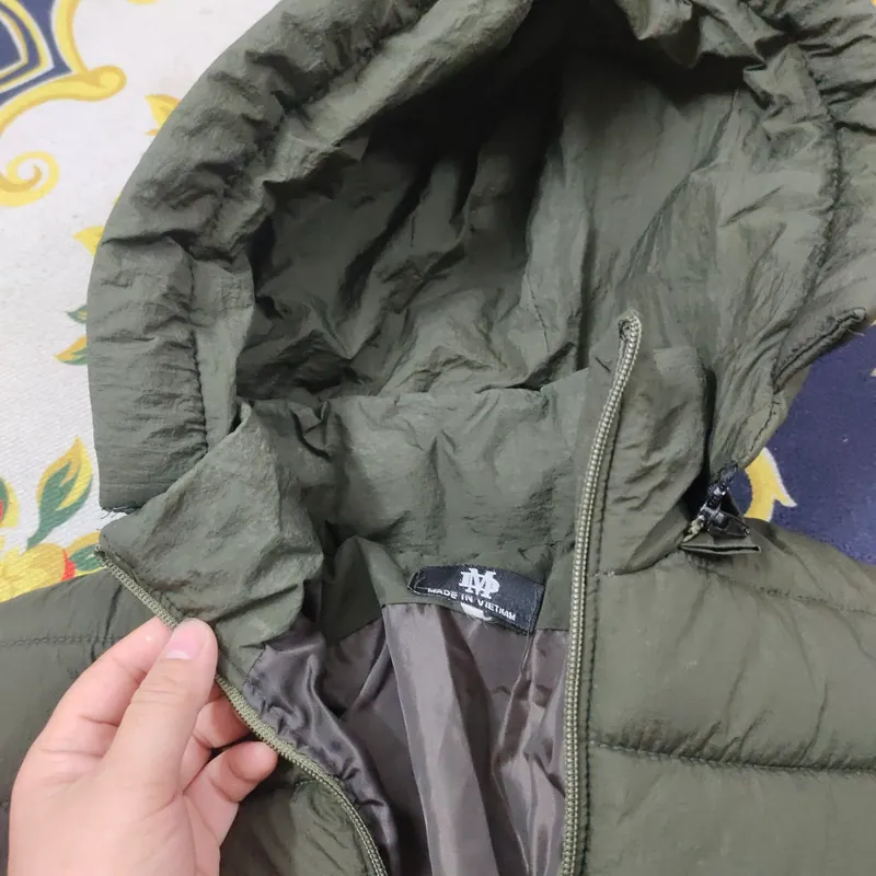 Áo khoác nữ, áo phao dáng dài nữ 701036