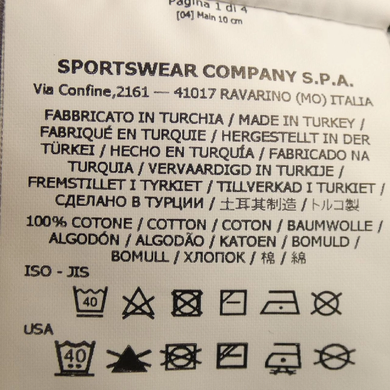 STONE ISLAND 811563750 Áo thun - Hàng hiệu Chính hãng 889594