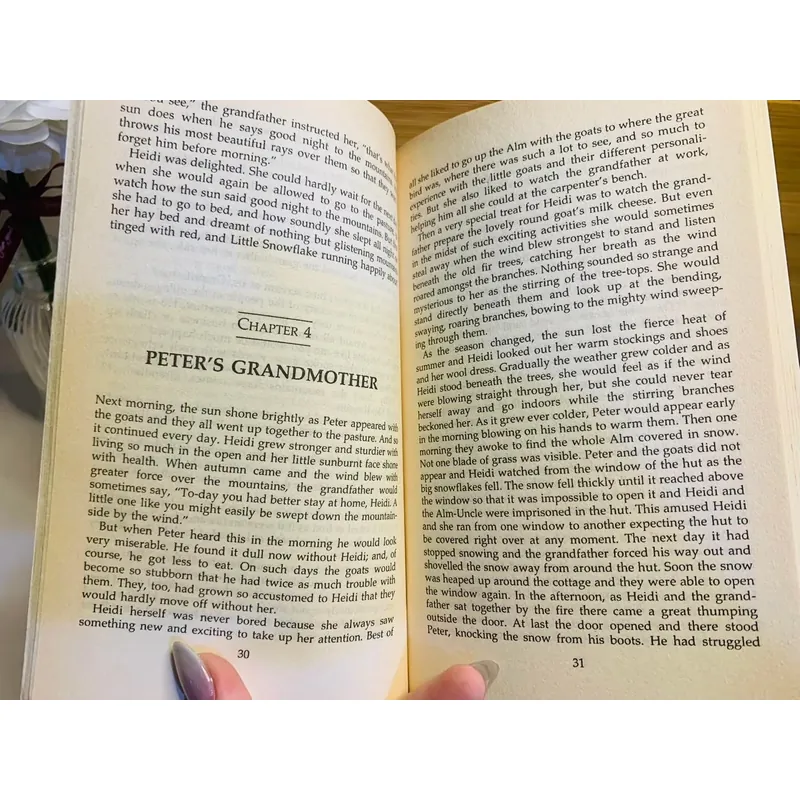 Sách Tiếng Anh - 🌼 Heidi – Johanna Spyri 🏔️ 731106