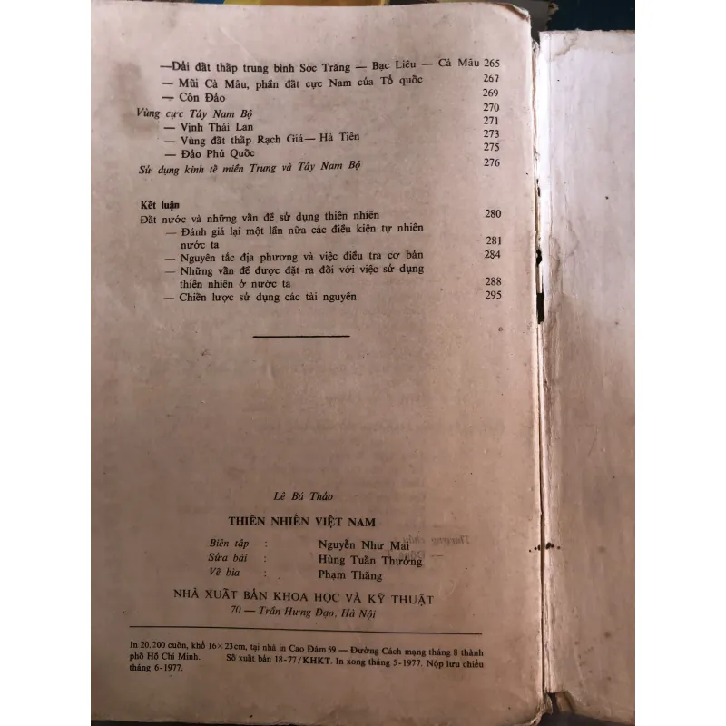 Thiên nhiên Việt Nam - Lê Bá Thảo 1002464