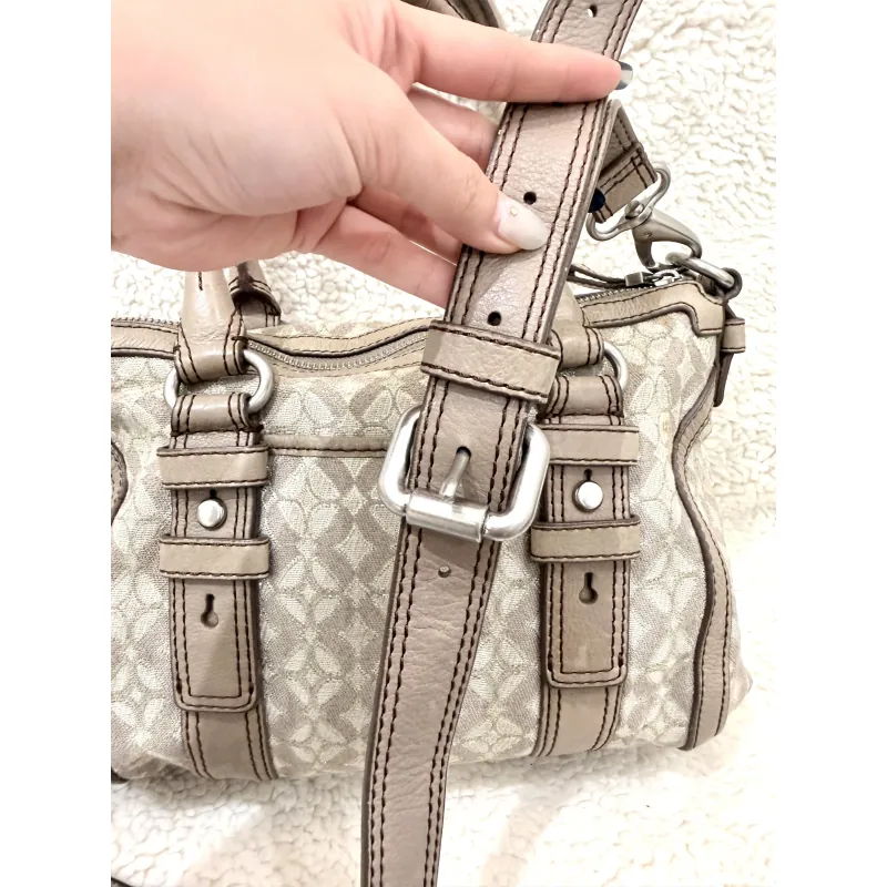 ✨ Fossil chuẩn Vintage – canvas phối da thật 971248