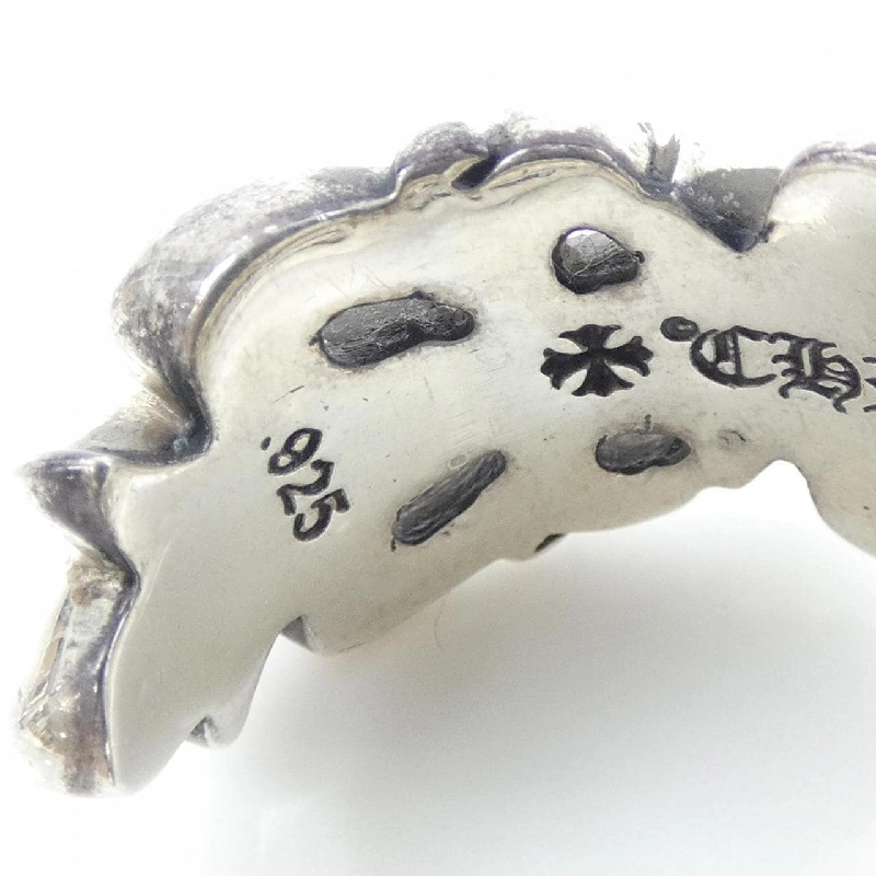 Nhẫn CHROME HEARTS DBL FLORAL CROSS - Hàng hiệu Authentic 901501