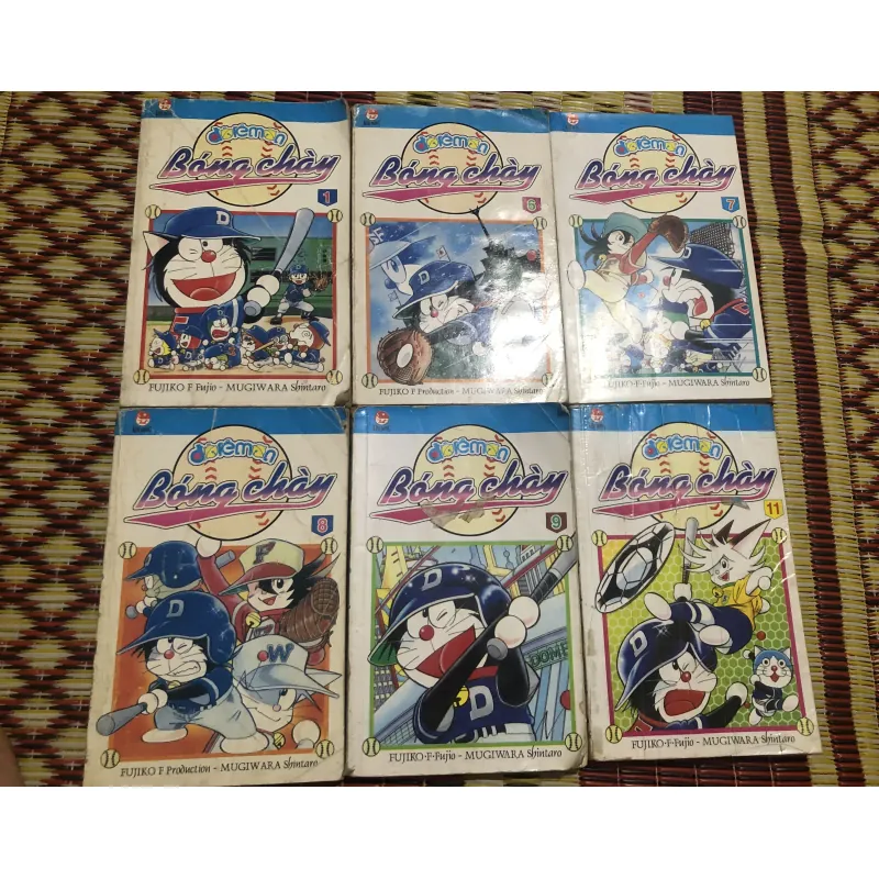 Truyện tranh Doremon - Doremon bóng chày - Combo 6c đọc xuôi 1024111