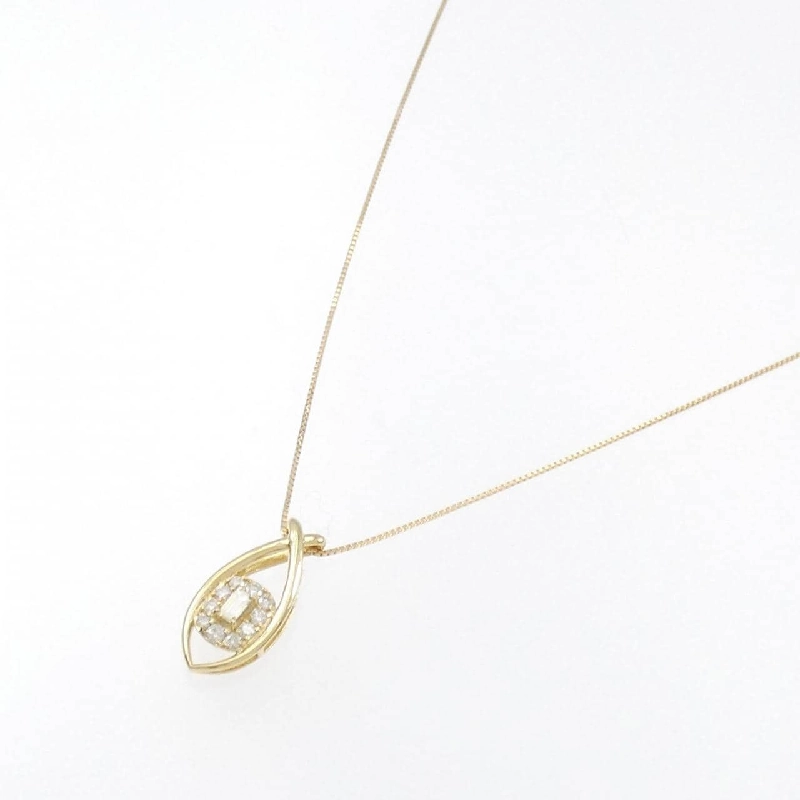 K18YG Dây chuyền kim cương 0.20CT - Hàng hiệu Chính hãng 863197