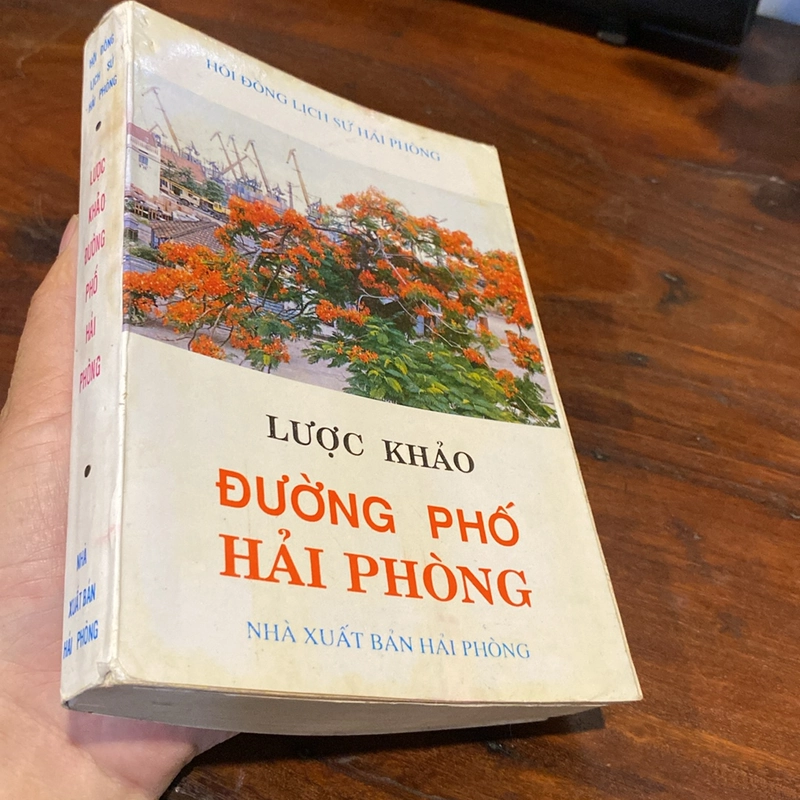 LƯỢC KHẢO ĐƯỜNG PHỐ HẢI PHÒNG, CÓ KÈM BẢN ĐỒ (XB 1993) 492289