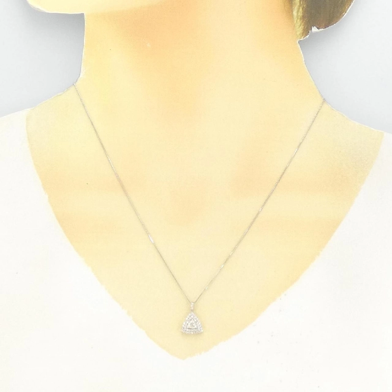 Dây chuyền kim cương PT900/PT850 0.35CT - Hàng hiệu Chính hãng 861733