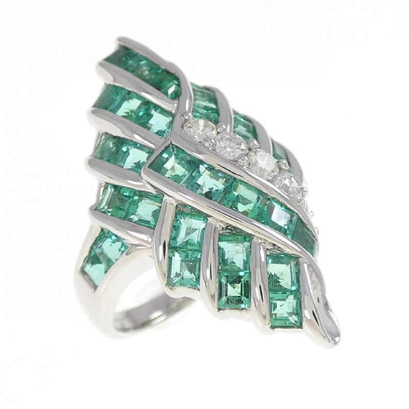 Nhẫn Emerald PT900 3.12CT - Hàng hiệu Chính hãng 852339