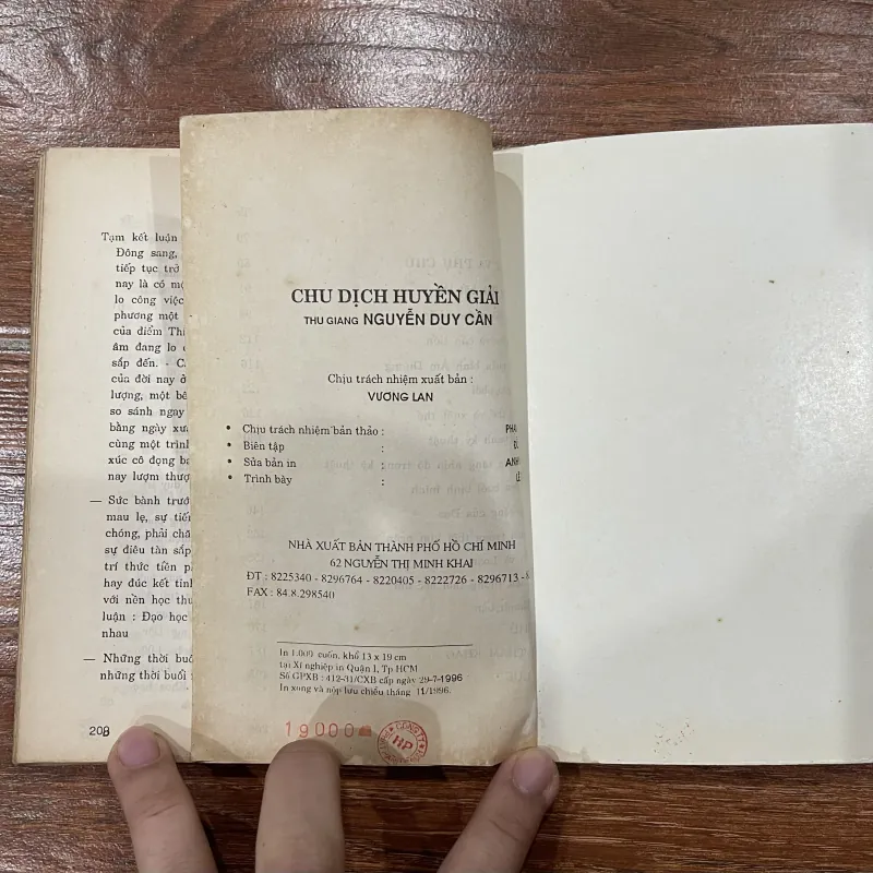 Chu dịch huyền giải - Nguyễn Duy Cần (k1) 766992
