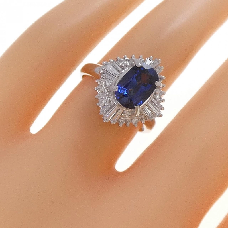 Nhẫn Sapphire PT900 2.21CT 666086