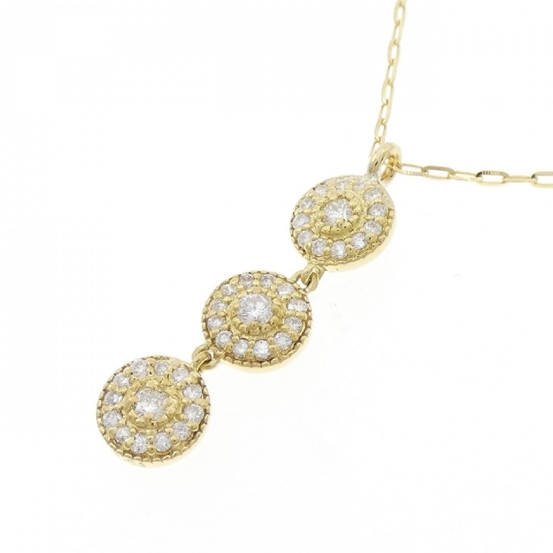 K18YG Dây chuyền kim cương 0.28CT - Hàng hiệu Chính hãng 867186