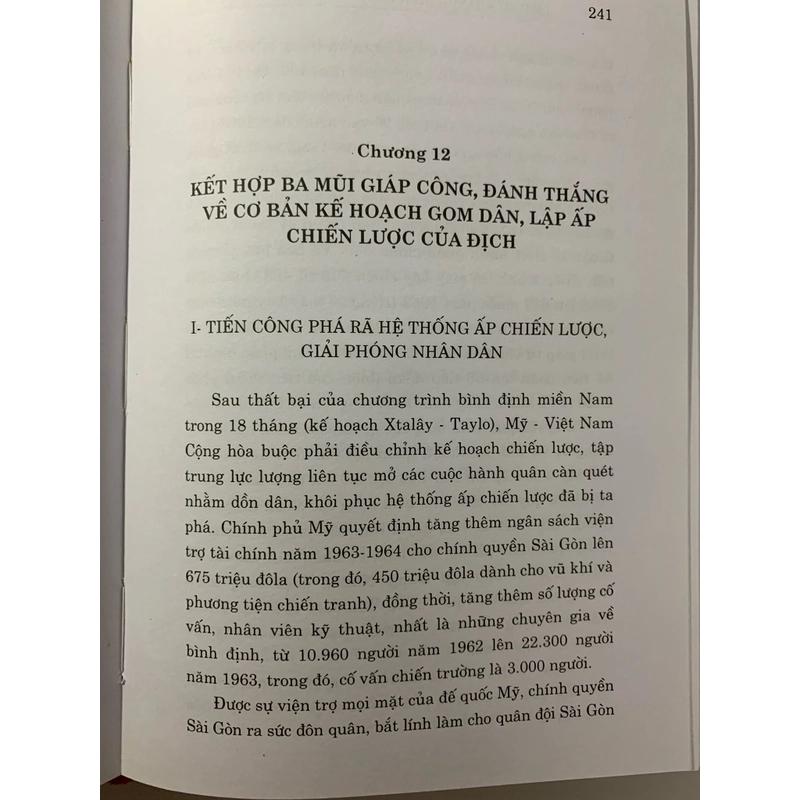 LỊCH SỬ KHÁNG CHIẾN CHỐNG MỸ, CỨU NƯỚC 1954-1975 (Tập 3 - Đánh thắng chiến tranh đặc biệt) 519447