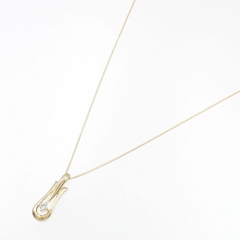 K18YG Dây chuyền kim cương 0.053CT - Hàng hiệu Chính hãng 862510