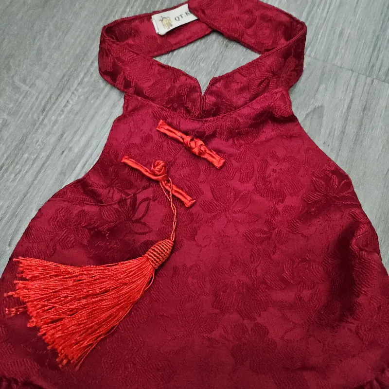 Set váy yếm gấm 957504