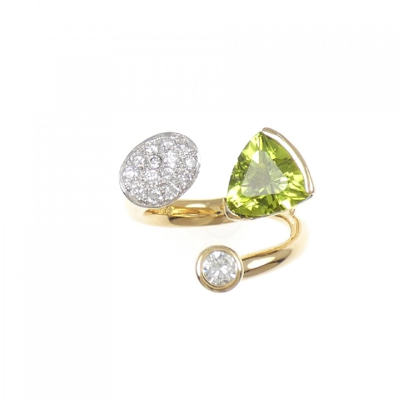 Nhẫn Peridot K18YG/PT900 2.65CT - Hàng hiệu Chính hãng 850064