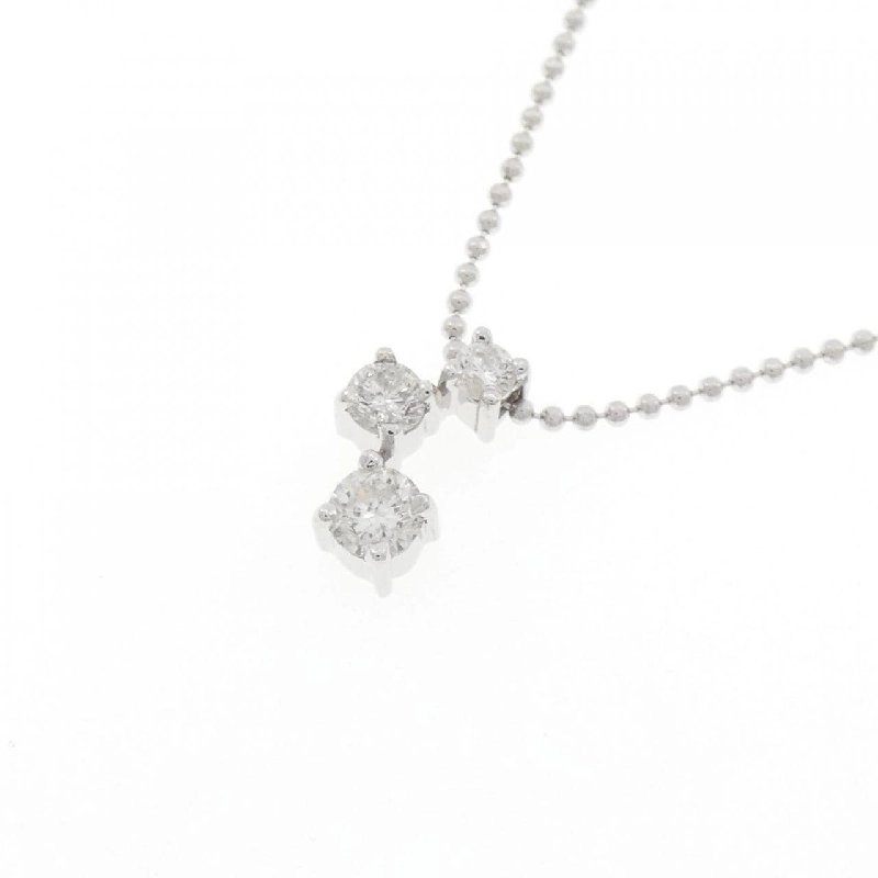 Dây chuyền kim cương K18WG 0.31CT - Hàng hiệu Authentic 857280