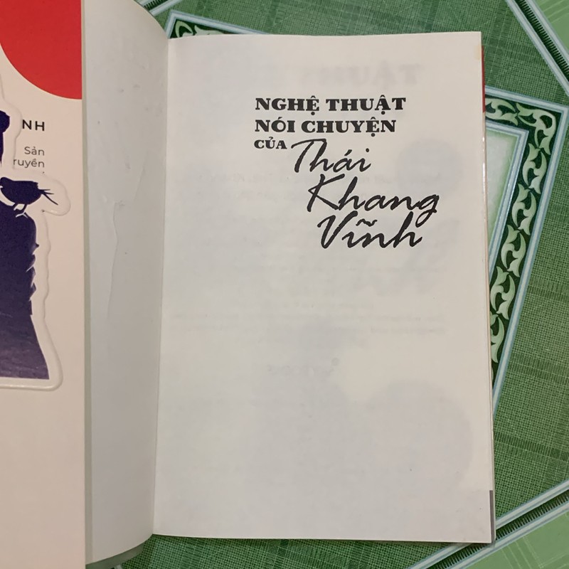 Nghệ thuật nói chuyện của Thái Khang Vĩnh 128421