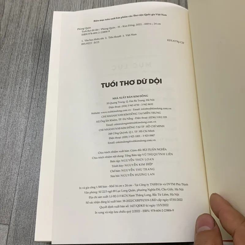 Tuổi thơ dữ dội - phùng quán. Bản kỷ niệm 65 năm. 7b4 787065