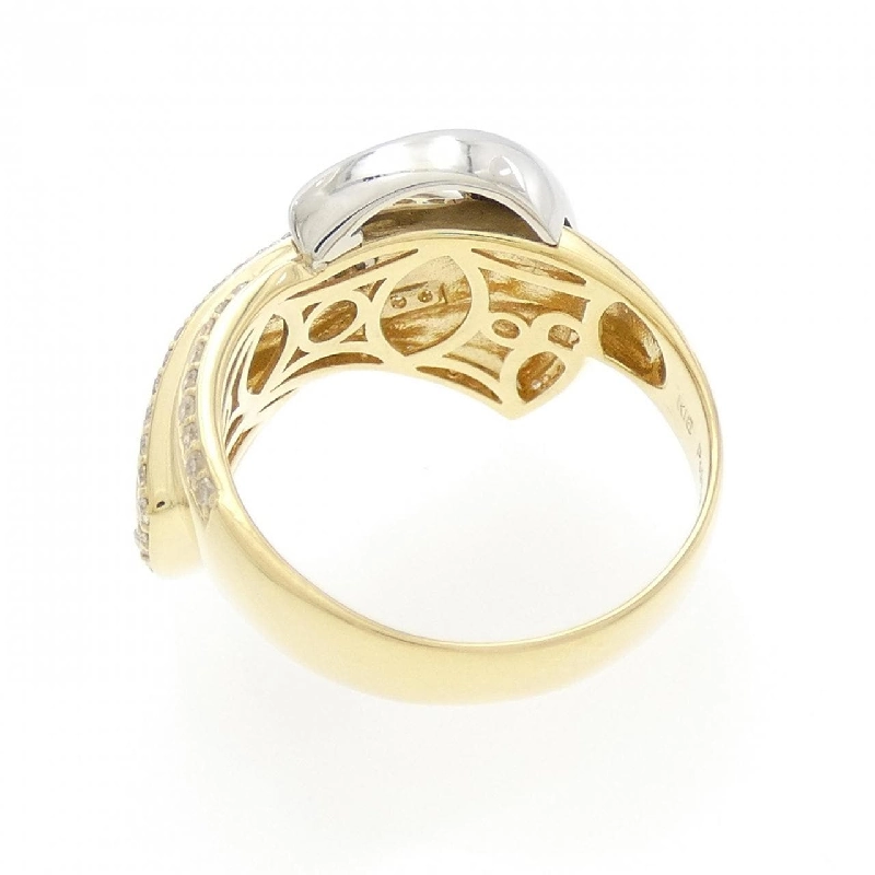 【Sản phẩm mới】Nhẫn kim cương K18YG/PT 0.35CT 668511