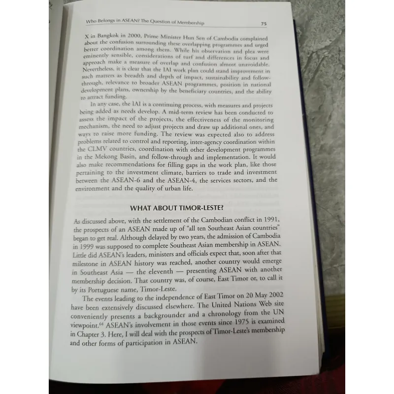 SOUTHEAST ASIA IN SEARCH OF AN ASEAN COMMUNITY - ĐÔNG NAM Á TÌM KIẾM MỘT CỘNG ĐỒNG ASIAN 560238